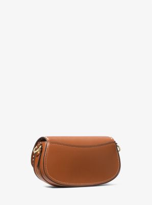 Mila Small Hand-Stitched Leather Shoulder Bag image number 2