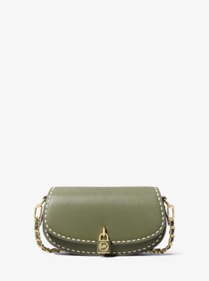 Mila Small Hand-Stitched Leather Shoulder Bag