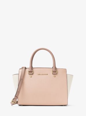 Selma Medium Saffiano Leather Crossbody