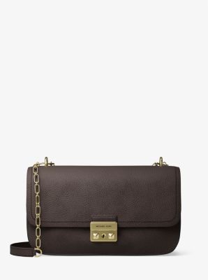 Tribeca Large Nubuck Leather Shoulder Bag image number 0