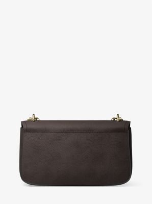 Tribeca Large Nubuck Leather Shoulder Bag image number 2