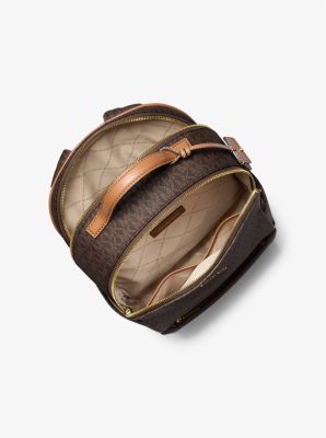 Sable Medium Signature Logo Backpack in BRN/ACORN | Michael Kors
