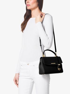 Ava Small Saffiano Leather Crossbody Bag