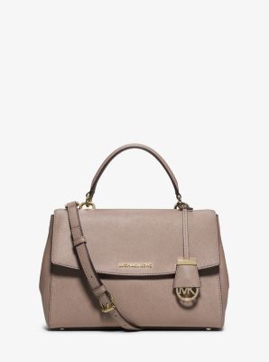 ava medium leather satchel