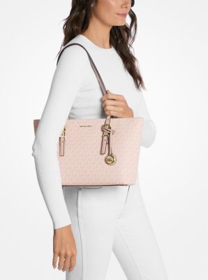 Shopper Quinn Medium aus Signature-Logostoff und Leder image number 3
