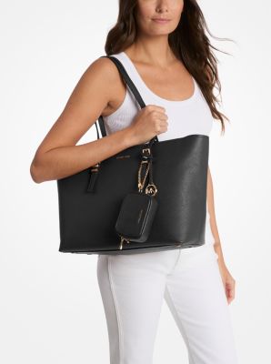 Quinn Large Pebbled Leather Tote Bag image number 2