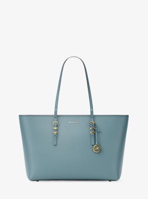 Quinn Large Pebbled Leather Tote Bag