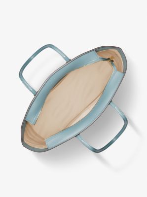 Quinn Large Pebbled Leather Tote Bag