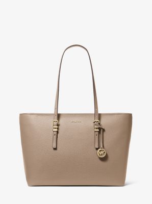 Quinn Large Pebbled Leather Tote Bag