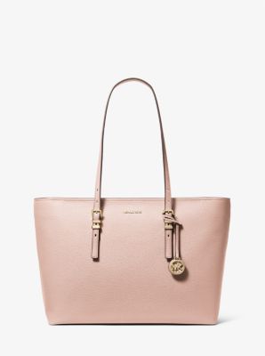 Quinn Large Pebbled Leather Tote Bag image number 0