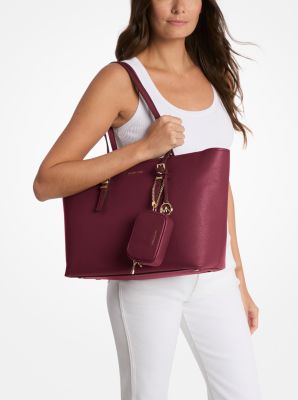 Quinn Large Pebbled Leather Tote Bag image number 2