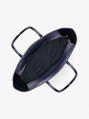 Quinn Large Pebbled Leather Tote Bag