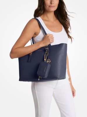 Quinn Large Pebbled Leather Tote Bag