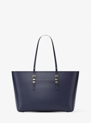 Quinn Large Pebbled Leather Tote Bag