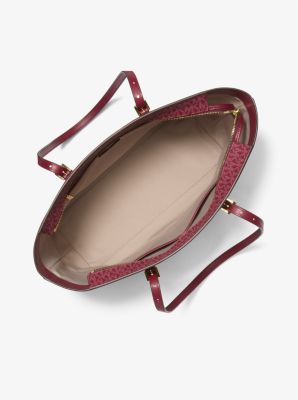 Shopper Quinn Large aus Signature-Logostoff und Leder image number 1