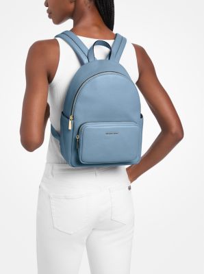 Średni plecak Tanner ze sk&oacute;ry groszkowej