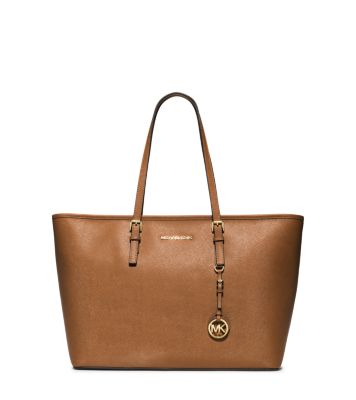 michael kors suede jet set travel tote