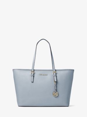 Michael kors jet set tote grey sale