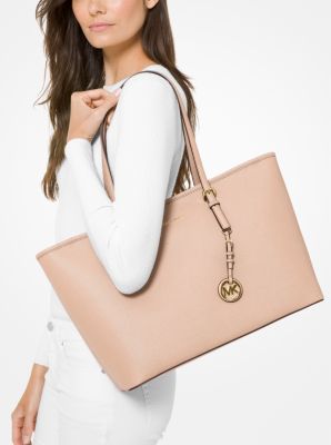 michael kors top zip tote