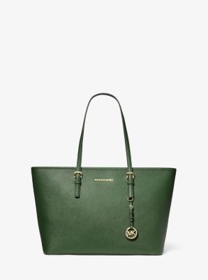 Michael kors jet set medium top zip tote sale