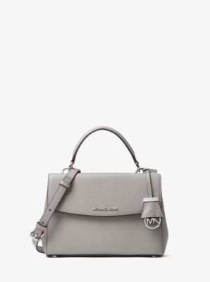 Michael Michael Kors Ava Small Saffiano Leather Satchel Dark Dune