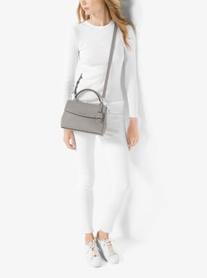 Michael Michael Kors Ava Small Saffiano Leather Satchel