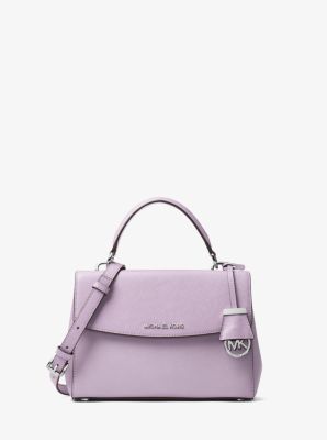 Ava Small Saffiano Leather Satchel | Michael Kors