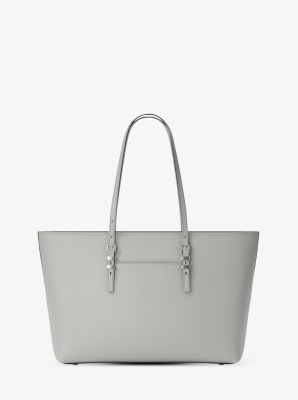 Bolso tote Quinn grande de piel granulada
