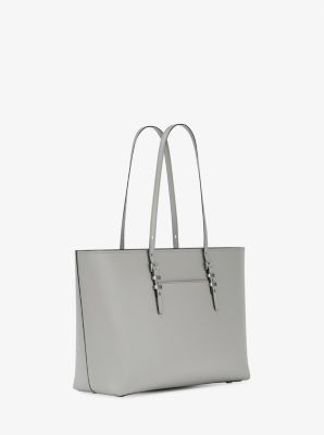 Bolso tote Quinn grande de piel granulada