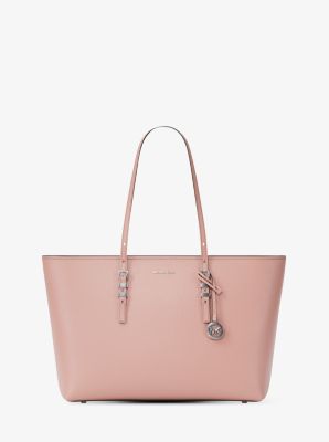 Quinn Large Pebbled Leather Tote Bag