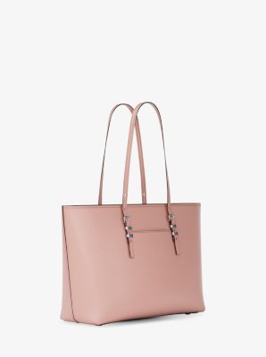 Quinn Large Pebbled Leather Tote Bag