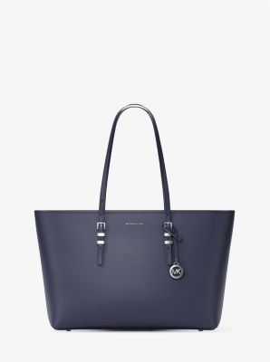 Bolso tote Quinn grande de piel granulada
