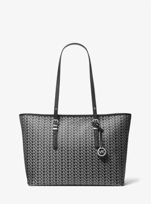 Quinn Large MK2000 Logo Jacquard Tote Bag
