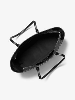Shopper Quinn Large aus Signature-Logostoff und Leder image number 1