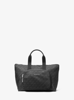 Borsa tote Tanner piccola reversibile e ripiegabile con stampa logo image number 0