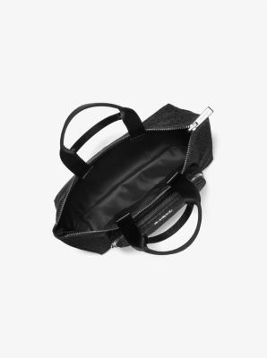 Borsa tote Tanner piccola reversibile e ripiegabile con stampa logo image number 1