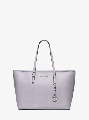 Jet Set Medium Saffiano Leather Top-Zip Tote Bag
