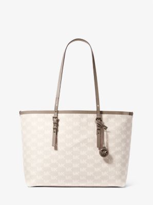Shopper Quinn Large aus Jacquard mit Logomuster mit Täschchen image number 0