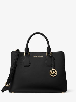 Camille Large Leather Satchel | Michael Kors