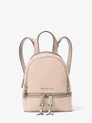 michael kors black mini backpack