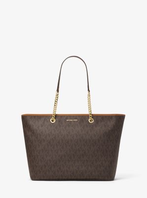 Jet Set Medium Logo Tote Bag