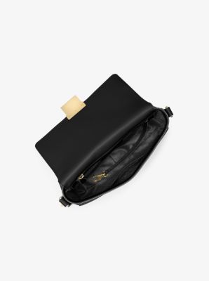 Grand sac &agrave; &eacute;paule Madelyn en cuir