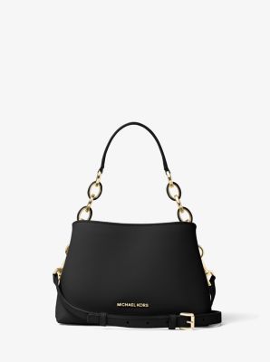 Portia Small Saffiano Leather Shoulder Bag Michael Kors