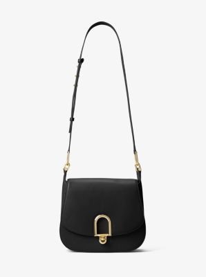 Michael kors delfina saddle on sale bag