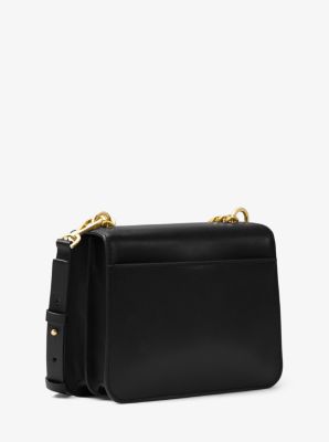 Shop Michael Kors MOTT Casual Style Plain Crossbody Shoulder Bags