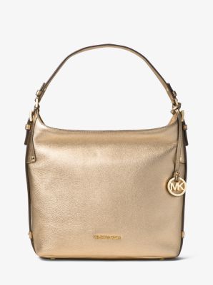 Bedford metallic leather store crossbody