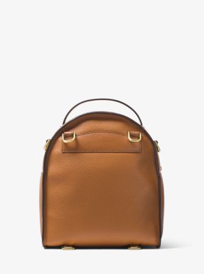 Jessa small pebbled 2025 leather convertible backpack