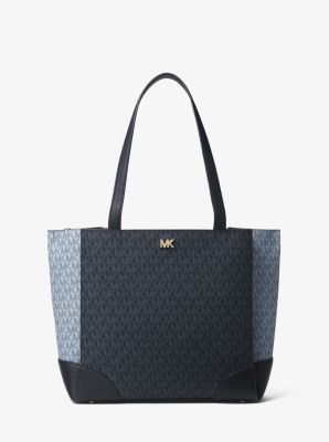 Gala Medium Color-Block Logo Tote Bag