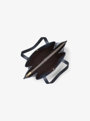 Gala Medium Color-Block Logo Tote Bag