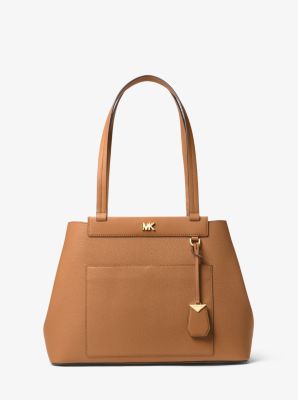 meredith medium pebbled leather tote